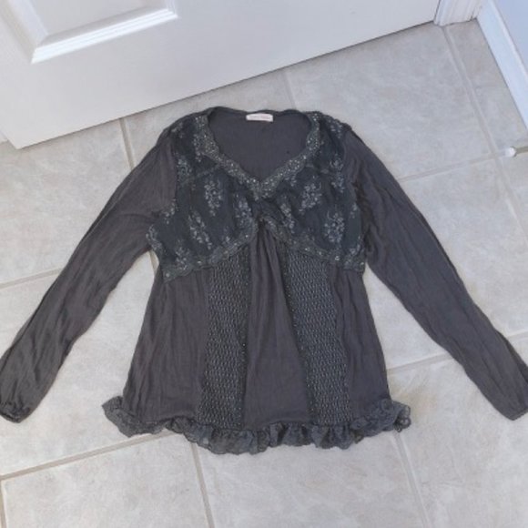 Long Sleeve Top Bundle Grey and Pink - Picture 4 of 9